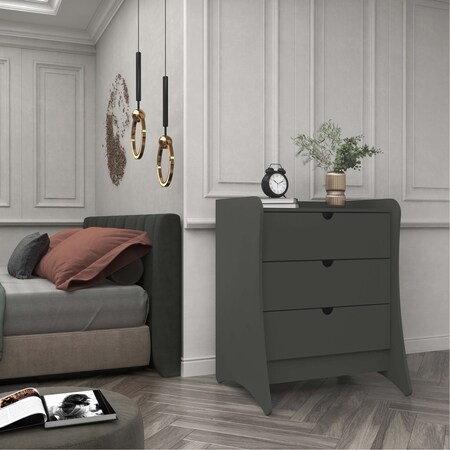 Manhattan Comfort Coney Dresser in Grey 182GMC9